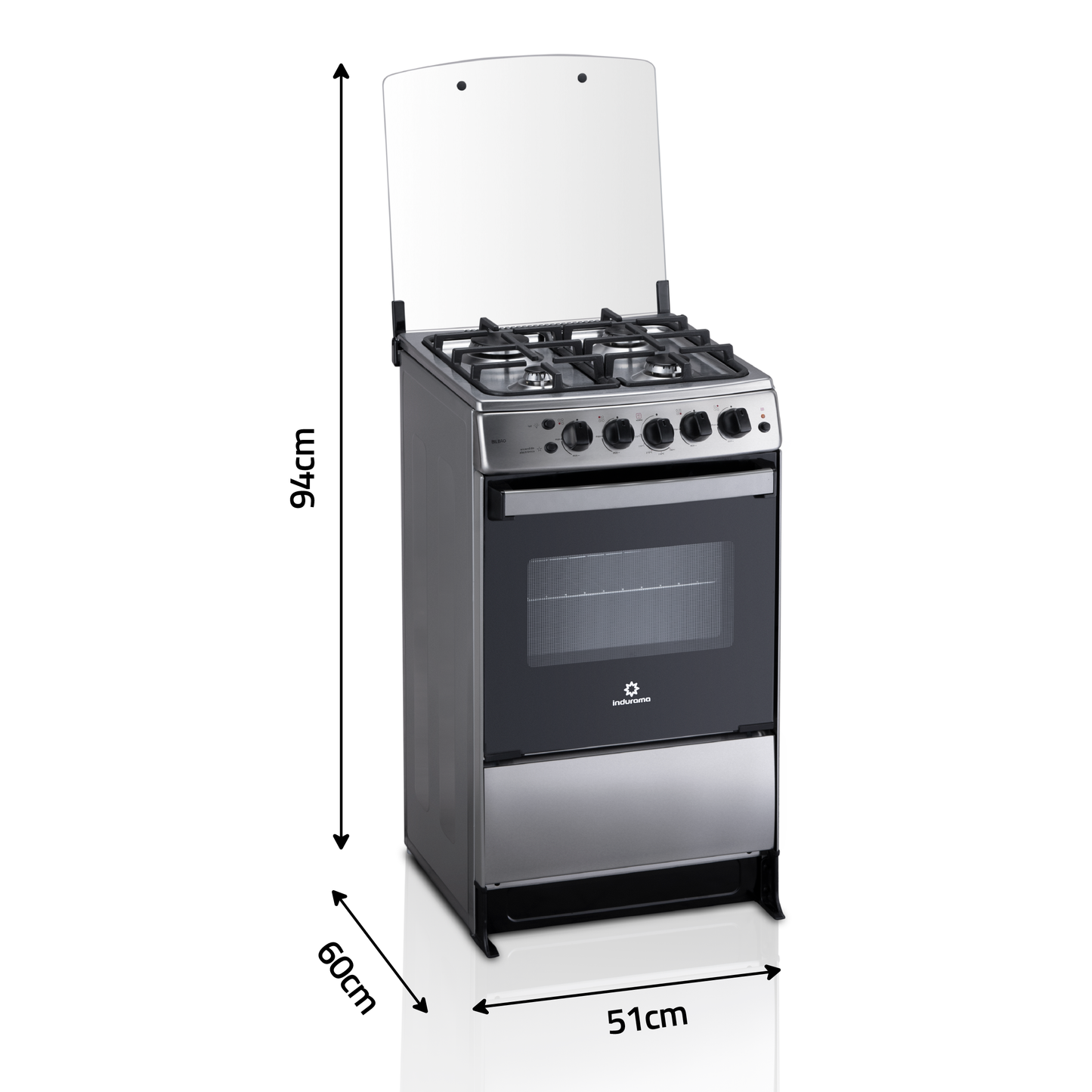 Cocina a Gas Indurama Bilbao Grill Eléctrico